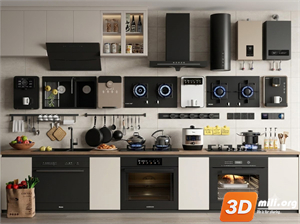 Kitchen appliance Skp Files 